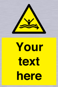 Custom Warning strong currents